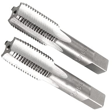 CoCud Manuel Filetage Tarauds, M14 x 1,5 Filetage, Métrique Alliage Outil Acier Vis Tapotement Cône Bas Taraud - (Applications: pour Machine Thread Réparation), 1 Paire