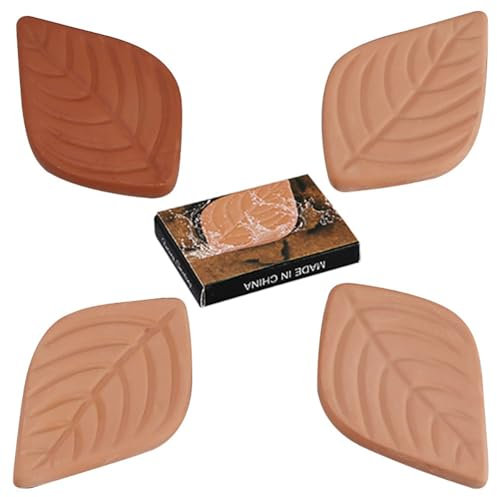 ATJOGWIN 5 Stück Terrakotta Feuchtigkeitsstein für Tabak/Zigarren/Tee/braunen Zucker, feuchtigkeitsspendend