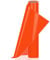 VINYL FROG Rouleau de vinyle adhésif permanent brillant, facile à découper, à transférer pour tasse, fenêtre, décoration d'intérieur, et autres projets de bricolage Orange fluo 30,5 x 3 m