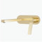 EMKE Waschtischarmatur Unterputz, Champagnergold, 2-Loch Wandmontage Wasserhahn mit Luftsprudler, Wasserhahn Bad Unterputz für Waschbecken und Badewanne, Einhebelmischer 28,8 x 21 x 7 cm