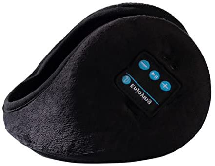 SUPYINI Ohrenwärmer Kopfhörer,Kabellose Ohrenschützer,Unisex Ohrwärmer Integrierte Lautsprecher Winter für Aktivitäten Ski, Laufen, Camping in Innenräumen und im Freien