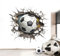 Wandtattoo Fussball Wandtattoo Fußball Wandtattoo Fußball Junge 3D Fussball Wandtatto Durchbruch Fussball Wandaufkleber Geeignet für Jugendzimmer Dekorative Wandaufkleber Geschenke