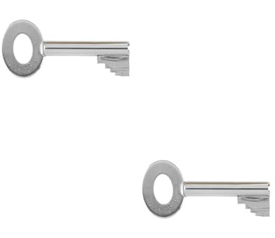 2 Pack Fire Brigade Locks: Keys for FB Padlocks - Reliable Security Solutions
