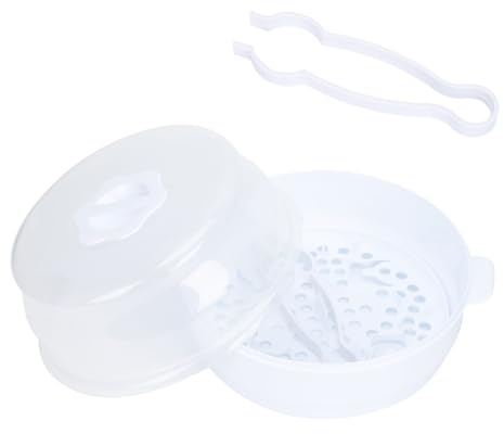 TOYANDONA Mikrowellen-flaschensterilisator Babyflaschenbehälter Abs-material Mikrowellengeeignet Handlich Für Hause Und Unterwegs Platz Für Milchflaschen Und Geschirr
