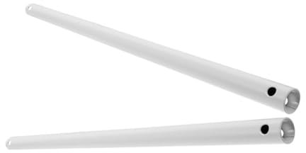 HOMSFOU 2Stücke Deckenventilator Verlängerungsstangen Verlängerungsrohre Mit Verdicktem Design Stabil Und Langlebig Kompatibel Mit Verschiedenen Deckenventilatoren Einfache