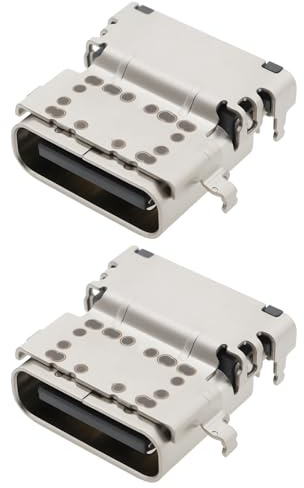 OTOTEC 2 Pcs Laptop Power Type-C Charging Port Compatible with HP Spectre X360 15-BL/15T-BL