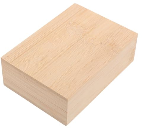 BESPORTBLE Kartenspiel Holzbox Mit Glatt Polierten Kanten Vielseitige Aufbewahrungsbox FüR Spielkarten Und Kleine GegenstäNde Wie Kosmetik Und Postkarten Kompakter Kartenhalter
