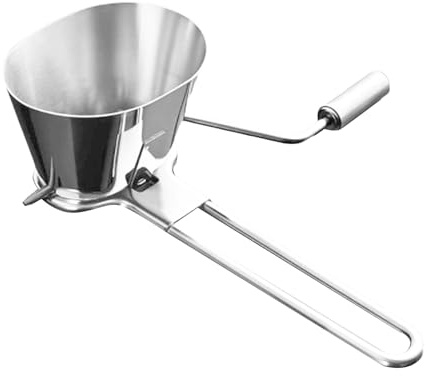 Dewireaey Cortador De Perejil De Acero Inoxidable | Picador de Alimentos Manual de Mano,Procesador De Alimentos Molinillo Utensilio De Cocina Para Nueces Ajo Picado Preparación De Comidas Restaurante