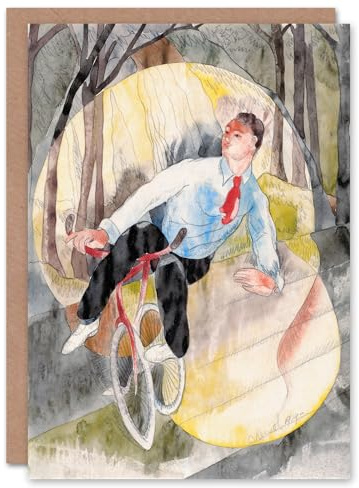 Artery8 Charles Demuth Art Card In Vaudeville The Bicycle Rider