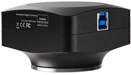 AmScope 20MP USB3.0 BSI C-mount Microscope Camera with Calibration Slide