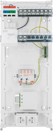 BATILEC - Tableau De Communication Grade 3TV – 8 Prises RJ45 Cat.6A STP