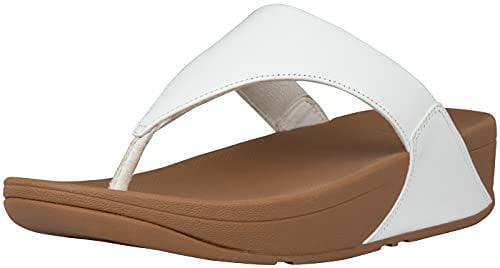 Fitflop Sandales Lulu en cuir femme, Blanc (Urban White 024), 38 EU