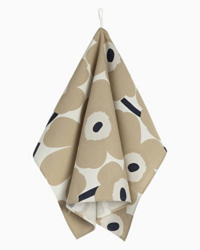 Marimekko - Geschirrtücher, Küchentücher, Trockentücher - Pieni Unikko - Beige-Off-White - 2er Set