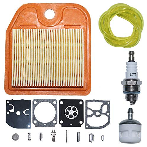 AUMEL Air Fuel Filter Line Repair Kit for Stihl HS81 HS81R HS81RC HS81T HS86 HS86R HS86T Hedge Trimmer Part W/Spark Plug.
