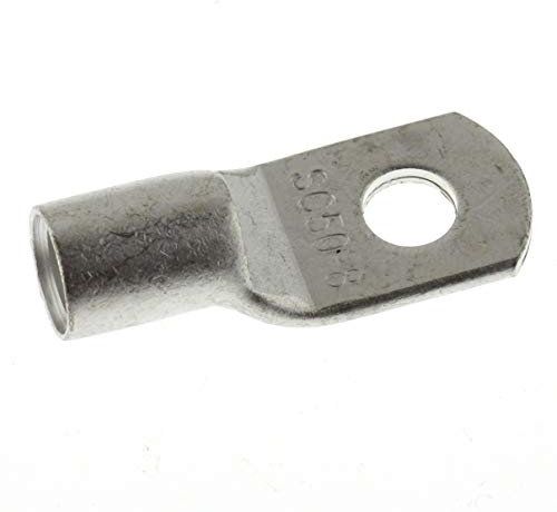 SeKi 14102 Tube Cable Lug, 50 mm, 1 Piece Pipe, Hole Diameter: M8, 50mm²