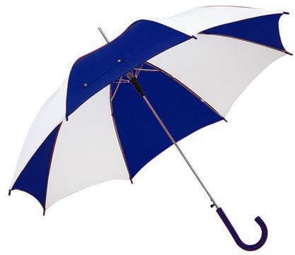 Deitert Regenschirm Automatik blau/weiß