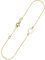 My Gold Damen Herz Armband Gold Armkette Echtes Gelbgold 375 (9 Karat) Herzkette 19cm Zart Doria K-03547-G601