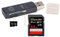 Erisin Todo en 1 externo USB 3.0 lector de tarjetas de memoria portátil adaptador para Micro SD MMC SDHC M2 TF 2 ranuras compatible con Windows/MAC