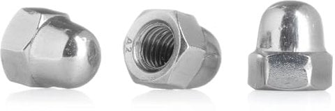YoiYee M6 Dome Cap Nut, 304 Stainless Steel(A2-70), Pack of 20