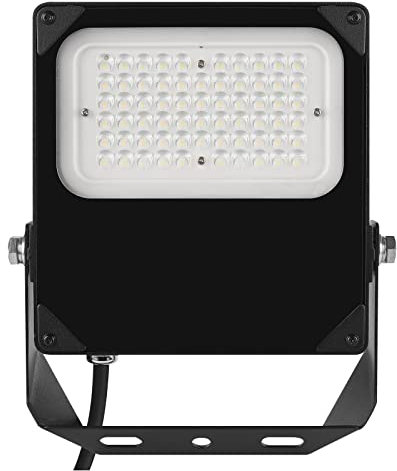 EMOS LED Strahler PROFI PLUS BILLBOARD 50W, IP66 wasserdichtes Flutlicht für Feuchträume, Innen und Außen, Helligkeit 5500lm, Neutralweiß 4000K, CRI>80, Lebensdauer 50000h, 5 Jahre Garantie
