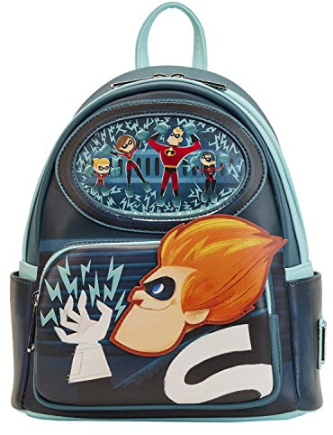 Loungefly Damen Backpack Rucksack, Mehrfarbig, Mini