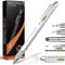 Gifts for Men Him Dad, 9 in 1 Multi Tool Pen Gadgets for Men, Birthday Gifts for Men, Gifts for Dad, Gifts for Men Who Have Everything,Mens Gifts for Him Dad on Valentines Anniversary(Silvery)
