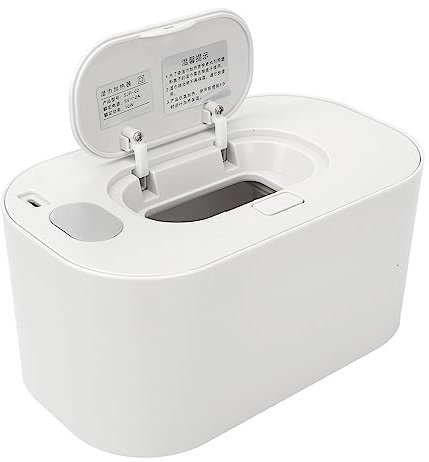 Haofy Baby Wipe Warmer, Portable Diaper Wipe Warmer and Baby Wet Wipes Dispenser with 24H Constant Temperature for Newborn, 10W (White)