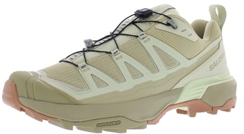 Salomon X Ultra 360 Edge Mens Shoes Size 12, Color: Slate Green/Alfalfa/Transparent Yellow-Beige