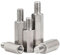 M2-M8 vernickelter Sechskant-Abstandsbolzen mit einem Kopf, M8x30+10mm, 5 Stücke