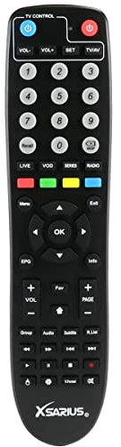Fernbedienung original für Xsarius Q1/Q2/Q3/Q4 - TV-Programmierfunktion