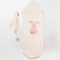 Minora Baby Strickwaren Cocoon Swaddle Set, 0-8 Monate, Winter Schlafsack Newborn Pucksack, Neugeborene Pucktuch, Baumwolle