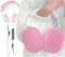 Olytop Pearl Custodia per AirPods Max cuffie, antigraffio, copriauricolari/fascia per AirPods Max, accessori in morbido silicone per Apple AirPods Max, rosa