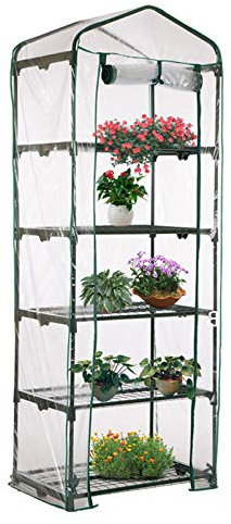 -ni Serre De Jardin, Remplacement De La Couverture De La Serre Imperméable Et Résistante Aux UV, Serre De Balcon, Fournitures De Jardin pour La Culture De Légumes, De Fleurs Et D'herbes