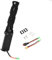 Ebike Battery Base Plate 5Pin 4Pin, Hailong Ebike Battery Mounting Bracket with Discharge Cable Connector Adapter (4Pin Base-HL1)