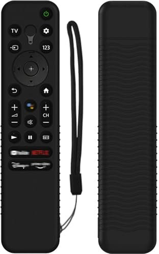 Silicone Custodia Remota per telecomando Sony RMF TX800U TX900U/C/P XR-A80K XR-X90K Guscio Protettiva,Antiscivolo Cover Copertura