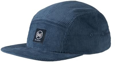 Buff®| 5 Panel Chill Kappen Männlich Weiblich Erwachsene, Leicht, Atmungsaktiv, Kühl, Anpassbar, Komfortabel, Im Freien, Einheitsgröße, Blau