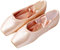 Tsffae 1 Paar Ballett-Tanzschuhe Für Erwachsene, Riemchen-Ballettschuhe, Ballett-Spitzenschuhe Bändern, Flaches Leder, Geteilte Sohle Für Damen Und Mädchen