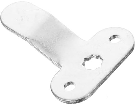 Angoily Extended Lip Strike Plate Cabinet Door Plate Latch Lock for Distribution Circuit Box