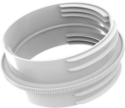 Bkljkf Abluftschlauch Adapter 150 Mm, Klimaanlagen-Abluftschlauch-Kupplung, Tragbare Abgasschlauchadapter, Mobiler AC-Rohrverbinder, Für Klimaanlage Wäschetrockner Dunstabzugshaube