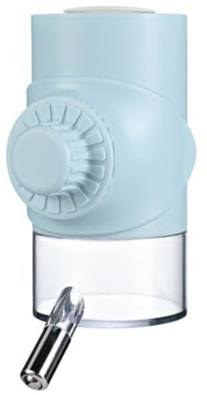 DECHOUS Pet Hanging Water Bottle Automatic Dispenser No Drip Leak Compact Removable Cover Wide Mouth Easy Clean Pet Water Feeder for Cage Kennel Random Color