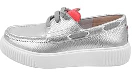 CRICKIT® Halbschuh Damen Tina | Slip-On Bootschuh für Damen aus 100% Leder mit herausnehmbarer Innensohle