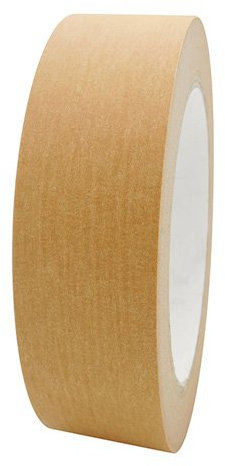 Ruban adhésif Kraft pour encadrement, Brun, 50 m, en 25 mm, 38 mm ou 50 mm de largeur 38 mm marron