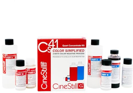 CineStill CS41 Liquid Developing Quart Kit for Processing C-41 Color Negative Film