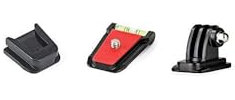 JOBY Schnellwechselplatte, QR-Platte, Pack 3K schwarz, kompakt (JB01554-0WW)