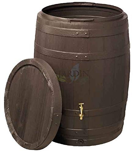 Resérvoir Barrica Imitation fût en Bois de 250 litres. Fabriquée en polyéthylène. Diamètre 65 cm, Hauteur 93 cm