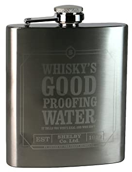 Peaky Blinders - Hip Flasks - Peaky Blinders Hip Flask - Whiskey's Good