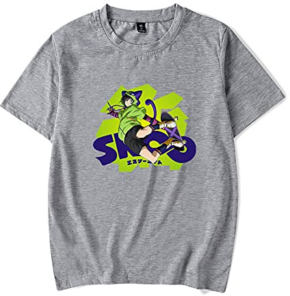SK8 The Infinity Manga T Shirt Anime Figur Miya Print T-Shirt Kurzarm Tshirts Mit Rundem Hals Für Herren/Damen
