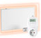 VIESTA® Infrarot Wandheizung mit Thermostat [FERNBEDIENUNG + WIFI STEUERUNG] – Infrarotheizung Wandmontage Heizkörper – Carbon Crystal Infrarot Paneel App steuerbar – (Modell TH12 WIFI - 450W)