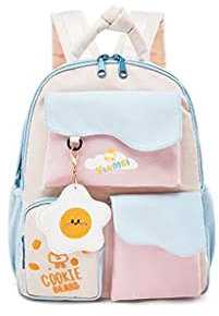 YQBUER Sac à Dos Grande capacité étudiant Cartable Junior lycée étudiant Ordinateur Sac à Dos Femme (Color : Pink)