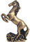 Messing Running Horse Statue Feng Shui Pferd Figur Vermögen Viel Glück Skulptur Desktop -Ornamente Statue
